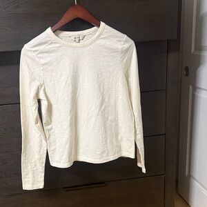 ME+EM Long-Sleeve Crewneck Tee  women’s